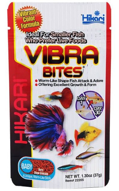 Hikari Vibra Bites Baby Tropical Fish Food