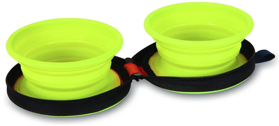 Petmate Silicone Travel Duo Bowl