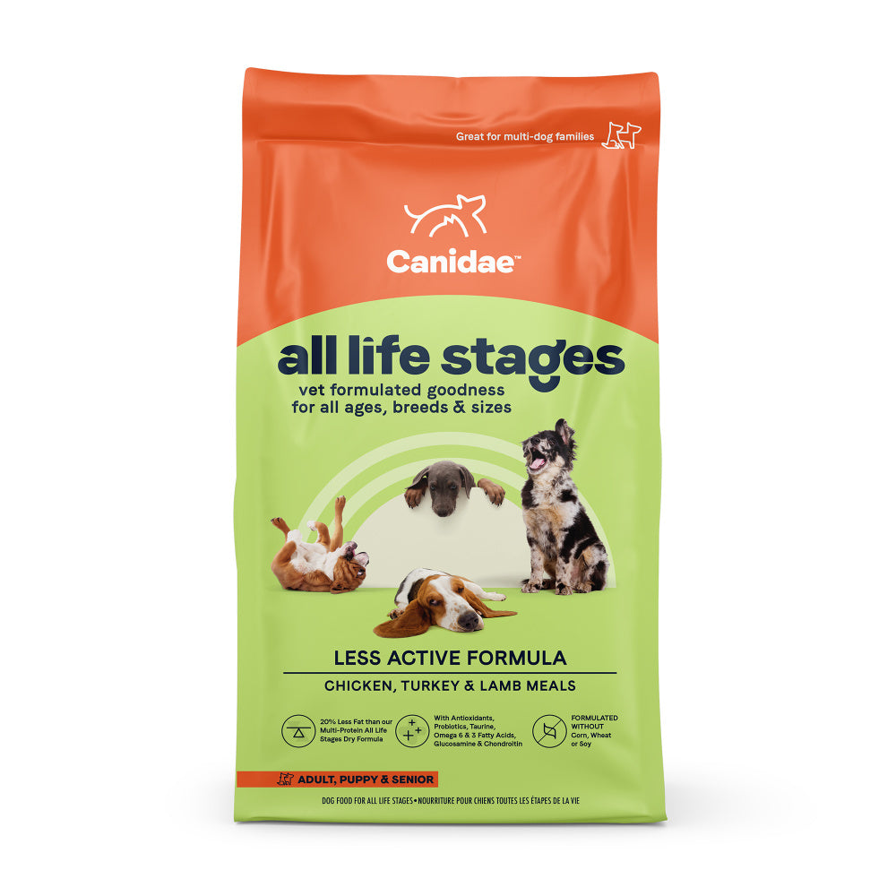 Canidae All Life Stages Less Active Dry Dog Food: Chicken, Turkey, & Lamb Meal