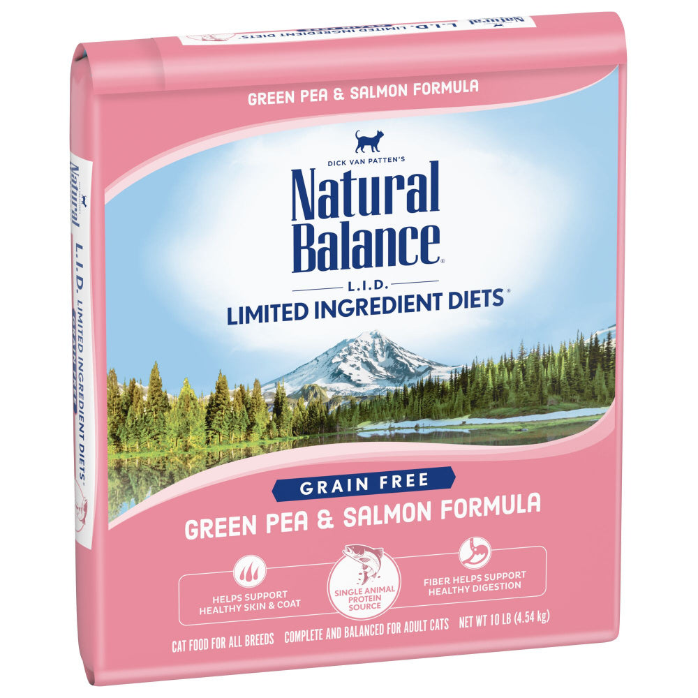 Natural Balance Limited Ingredient Grain Free Salmon & Green Pea Recipe Dry Cat Food