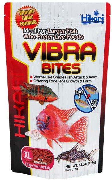 Hikari Vibra Bites Extra Large Tropical Fish Food