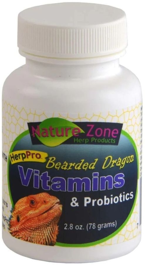 Nature Zone Herp Pro Bearded Dragon Vitamins and Probiotics