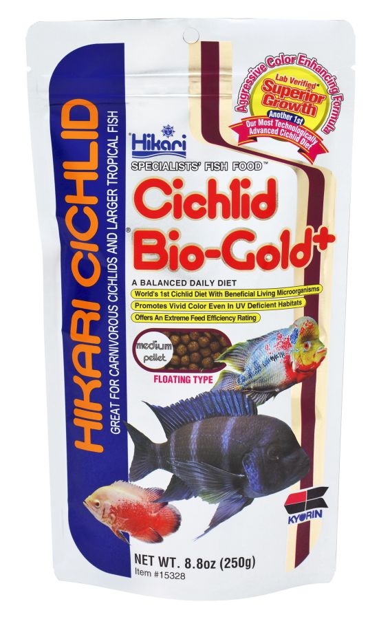 Hikari Cichlid Bio-Gold + Medium Pellet