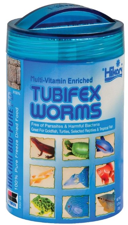 Hikari Tubifex Worms - Freeze Dried