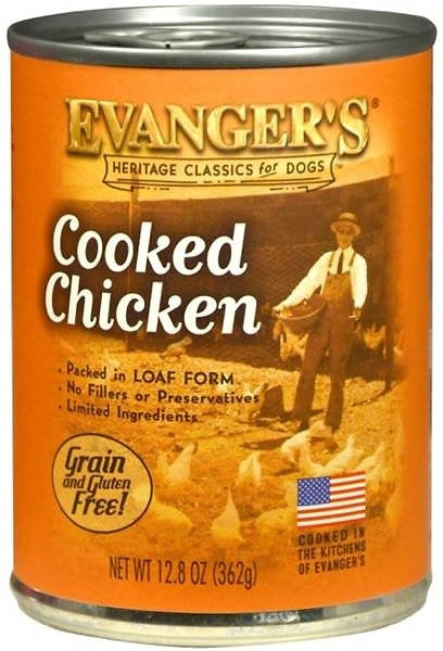 Evanger's All Meat Cooked Chicken Canned Dog Food