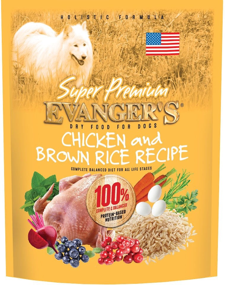 Evanger's Super Premium Chicken with Brown Rice Dry Dog Food