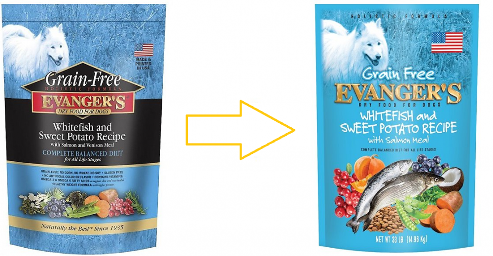 Evanger's Grain Free Super Premium Whitefish and Sweet Potato Dry Dog Food