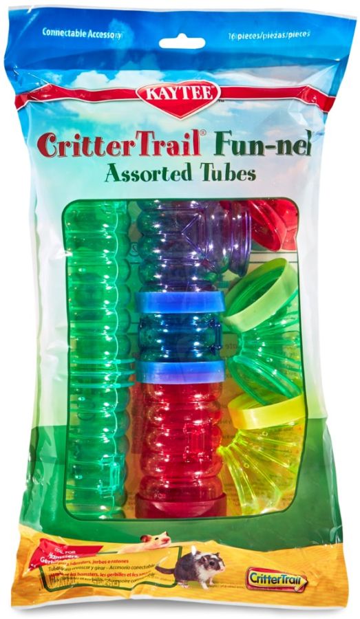 Kaytee CritterTrail Fun-nels Assorted Tubes