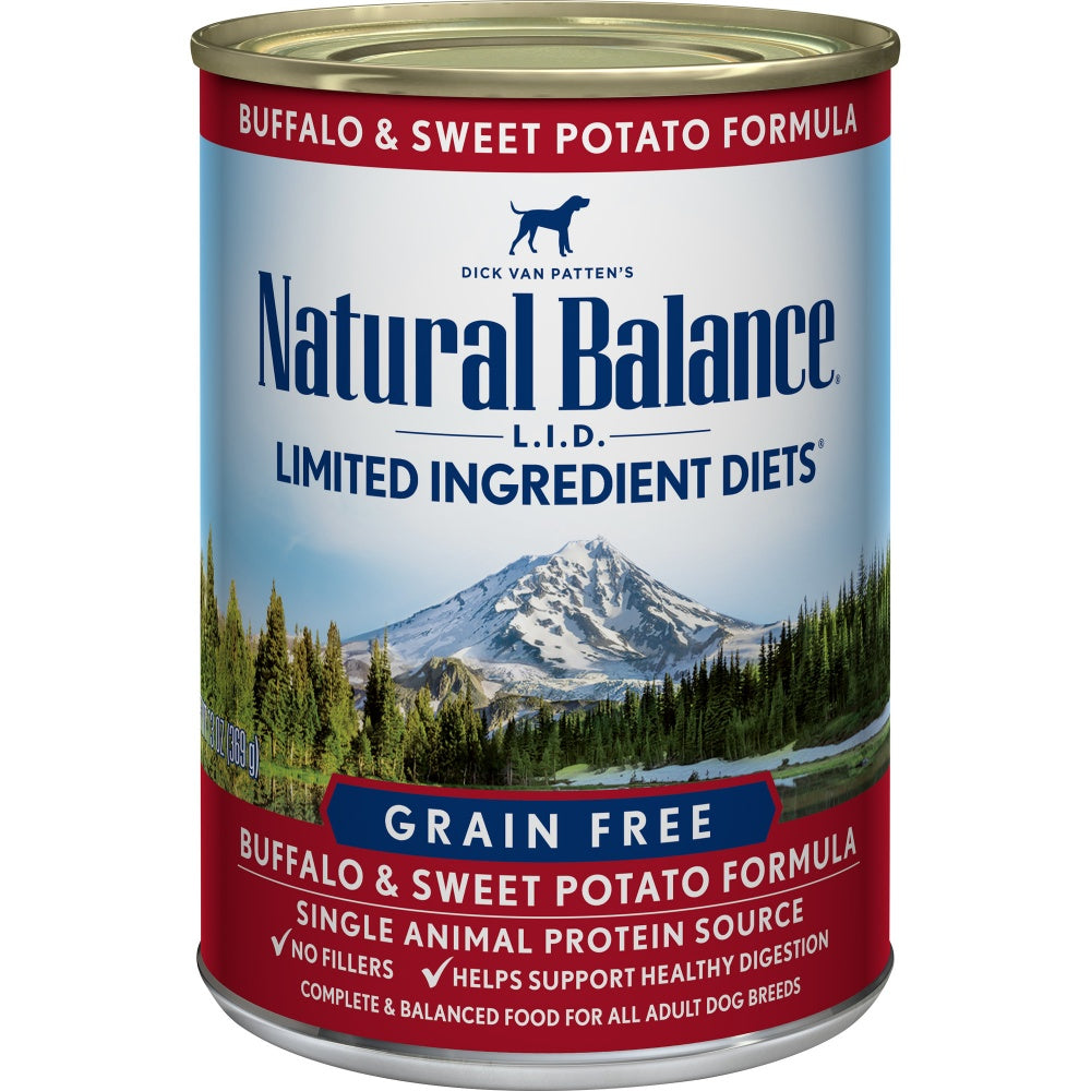Natural Balance Limited Ingredient Reserve Bison & Sweet Potato Recipe Wet Canned Dog Food
