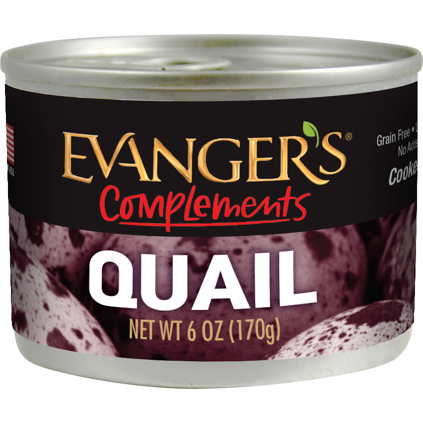 Evanger's Grain Free Quail Canned Food for Dogs and Cats