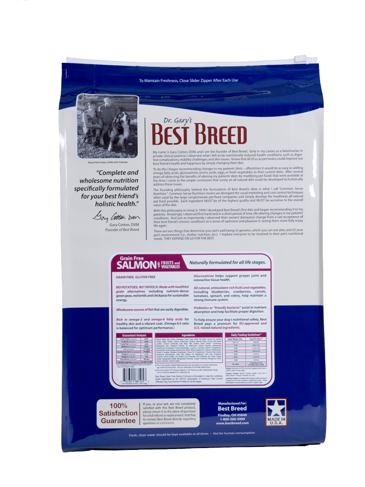 Dr. Gary's Best Breed Grain Free Ocean's Recipe Dry Dog Food
