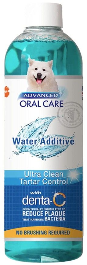 Nylabone Advanced Oral Care Water Additive Ultra Clean Tartar Control for Dogs