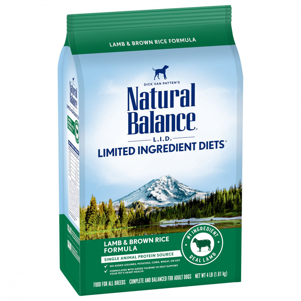 Natural Balance Limited Ingredient Lamb & Brown Rice Recipe Dry Dog Food