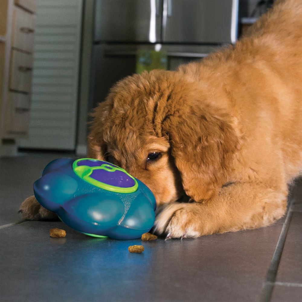 KONG Bamboo Feeder - Dog Treat Dispenser 