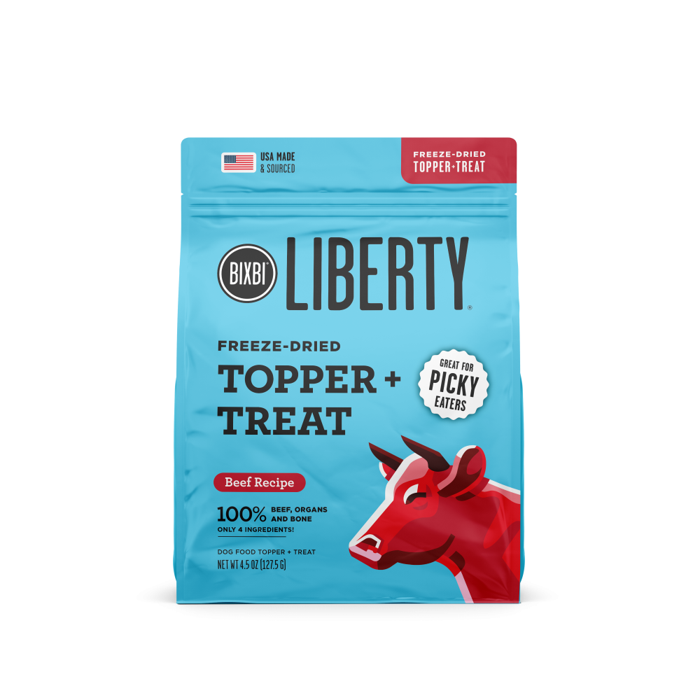 BIXBI LIBERTY Beef Freeze Dried Topper & Treat