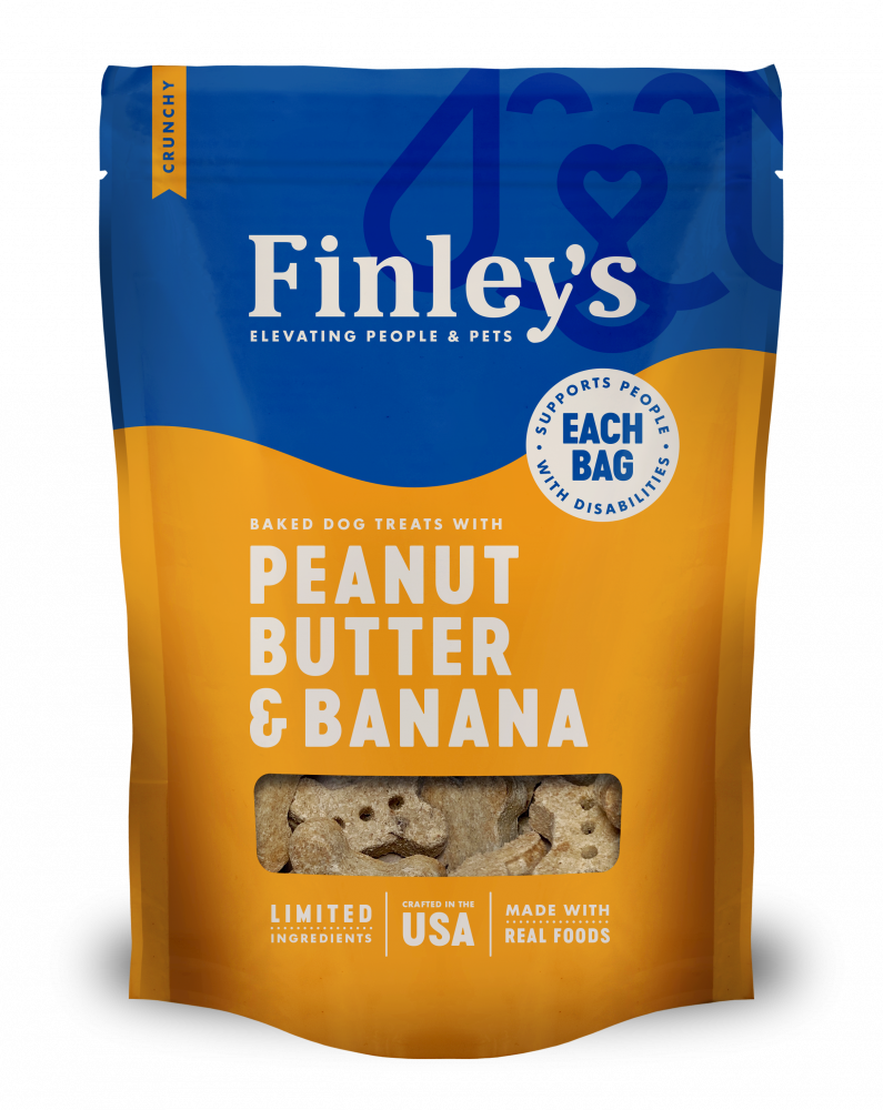 Finley's Peanut Butter & Banana Crunchy Biscuits