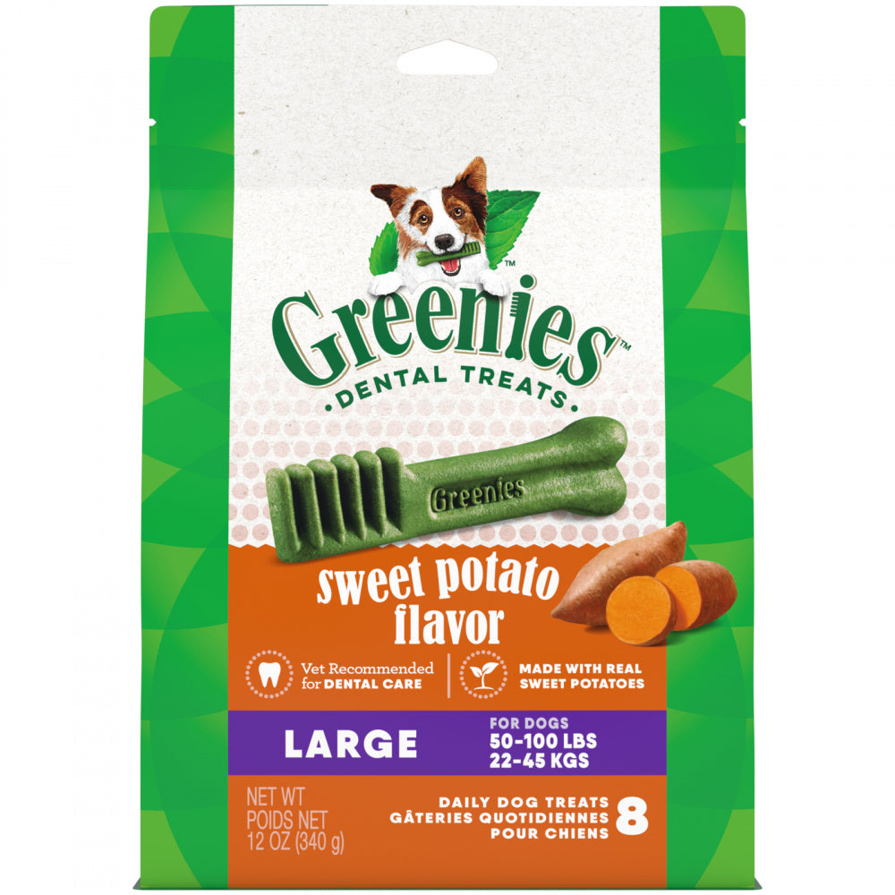 Greenies Large Dental Bone Sweet Potato