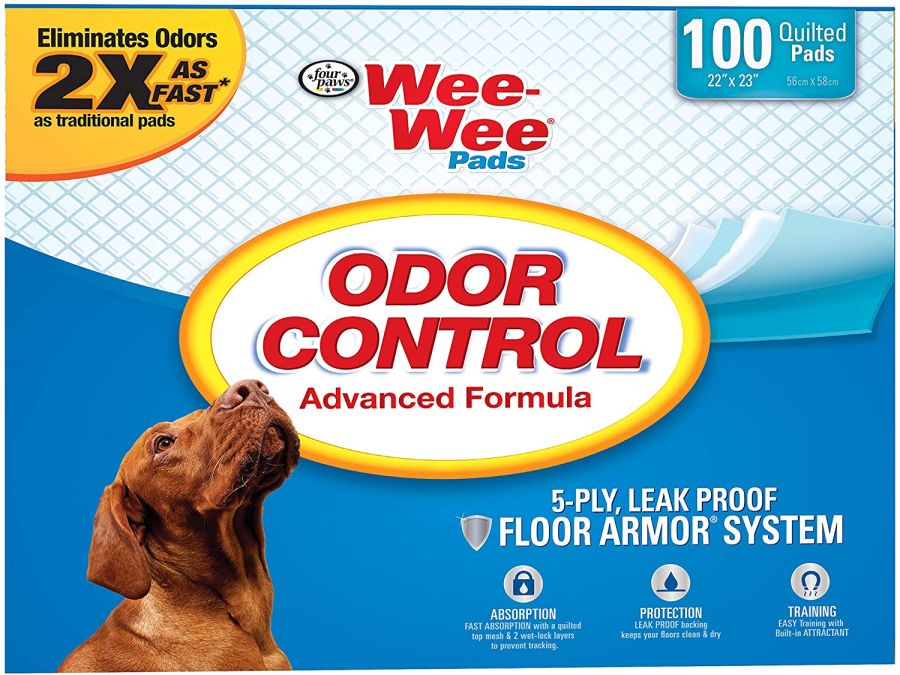 Four Paws Wee Wee Pads - Odor Control