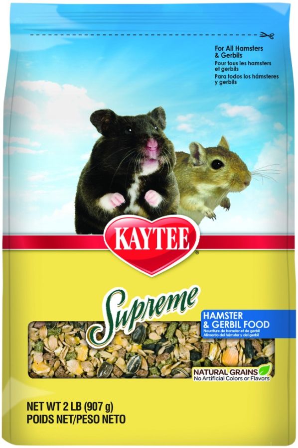  Kaytee Supreme Hamster And Gerbil Food, 20-Lb Bag