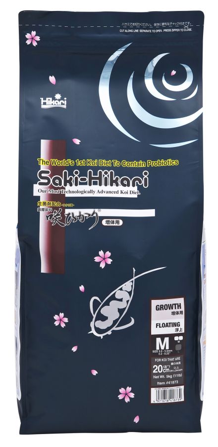 Hikari Saki-Hikari Growth Enhancing Koi Food - Medium Pellets
