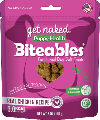 Get Naked Biteables Puppy Health Functional Dog Soft Treats