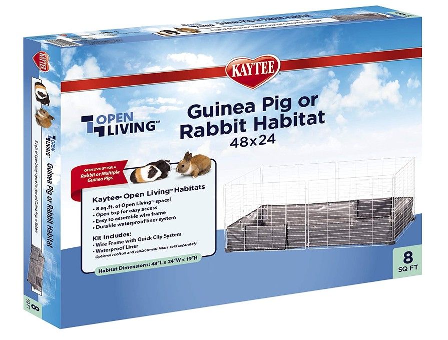 Kaytee Open Living Guinea Pig and Rabbit Habitat 48" x 24"