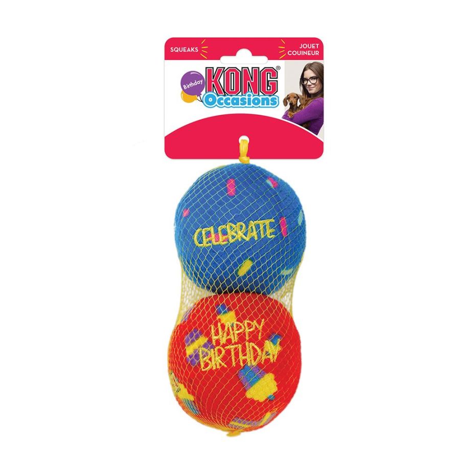 KONG Occasions Birthday Ball Dog Toy