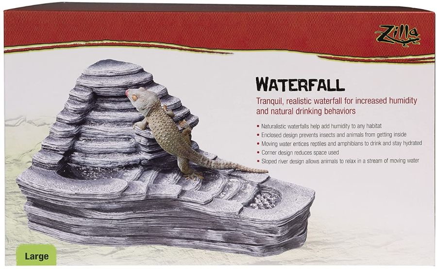 Zilla Large Waterfall for Reptiles