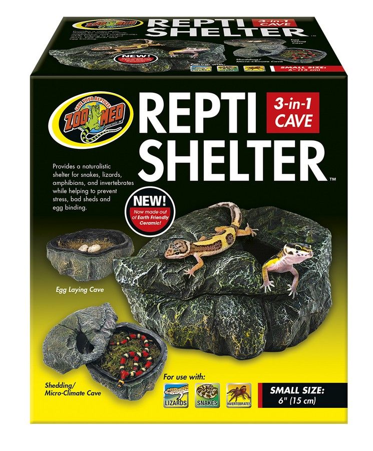 Zoo Med Repti Shelter 3 in 1 Cave Small