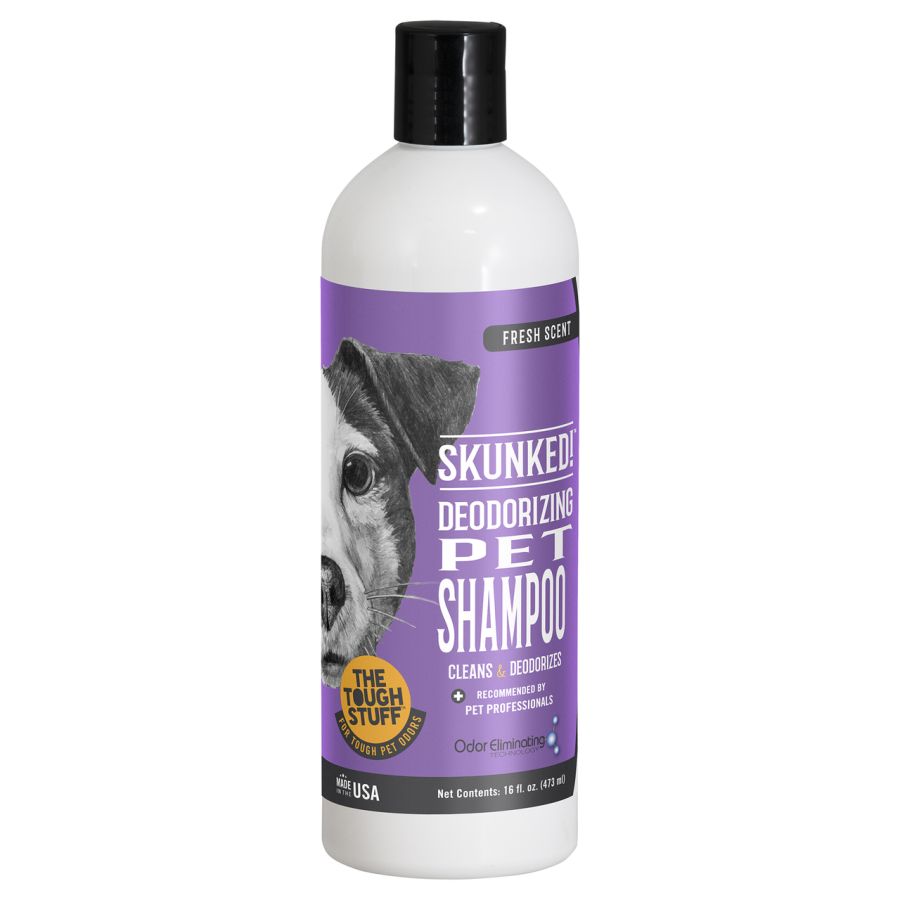 Nilodor Tough Stuff Skunked! Deodorizing Shampoo for Dogs