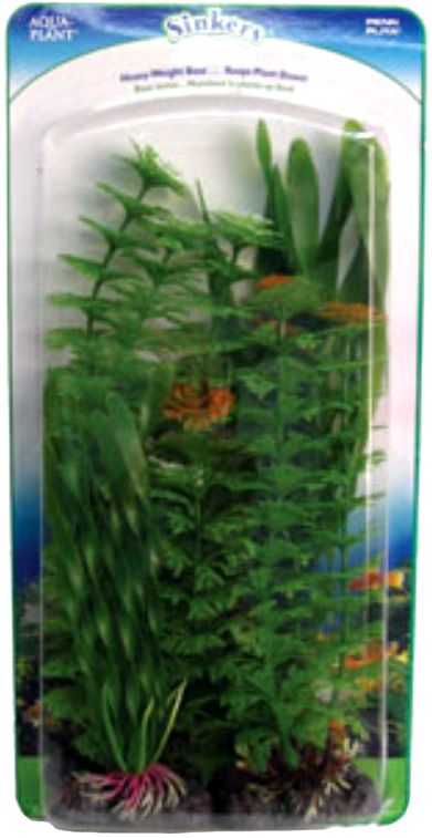 Penn Plax Green Aquarium Plant Value Pack Assorted Sizes