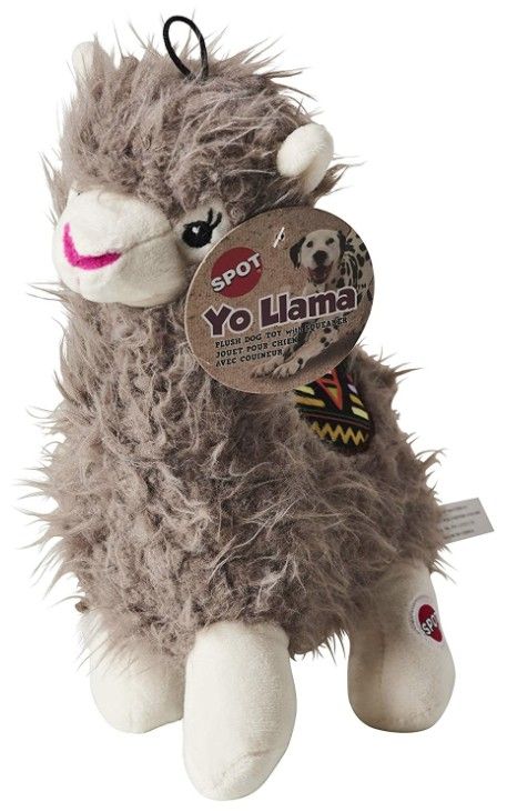 Spot Yo Llama Plush Dog Toy Assorted Colors