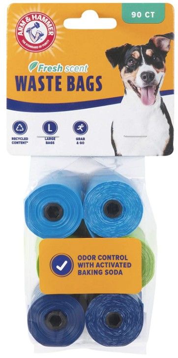 Arm and Hammer Dog Waste Refill Bags Fresh Scent