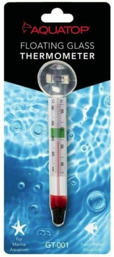 PENN-PLAX AquaLIFE Therma-Temp Digital Aquarium Thermometer, 2-in