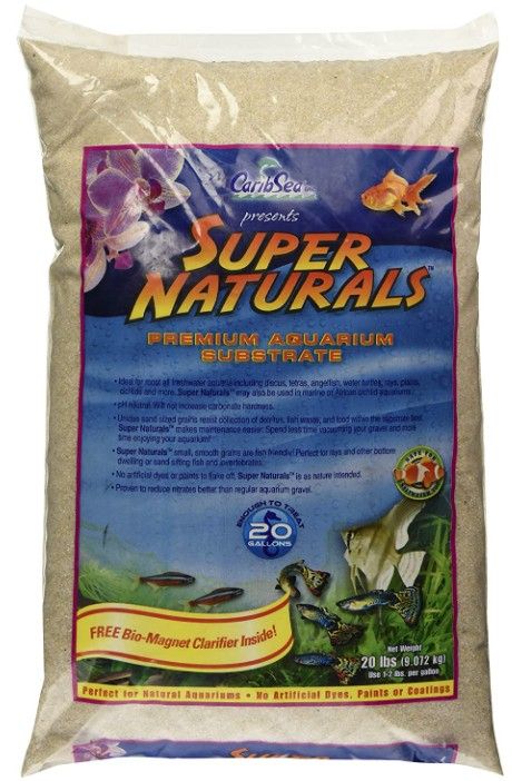 CaribSea Super Naturals Freshwater Substrate Crystal River