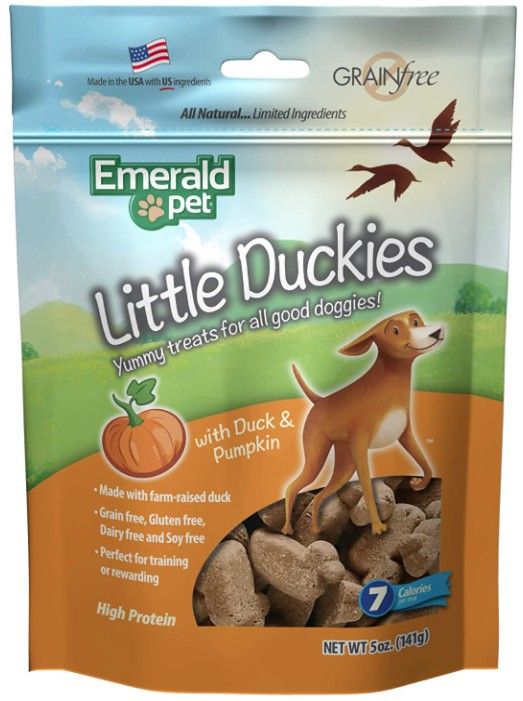 Emerald Pet Little Duckies Dog Treats