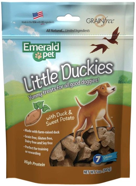 Emerald Pet Little Duckies Dog Treats