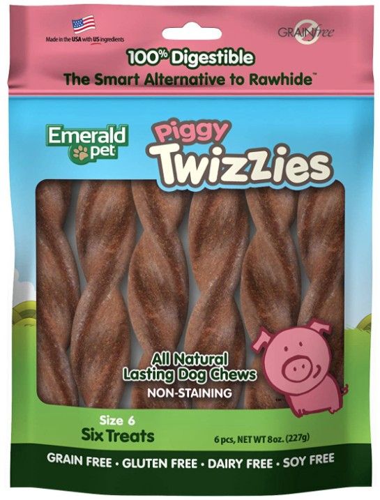 Emerald Pet Chicky Twizzies Natural Dog Chews