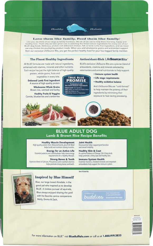 Blue Buffalo Life Protection Formula Adult Lamb & Brown Rice Recipe Dry Dog Food
