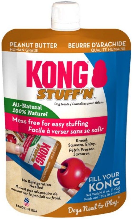 KONG Stuff'N All Natural Peanut Butter for Dogs