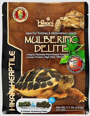 Hikari Herptile Mulberific Delite Tortoise Food