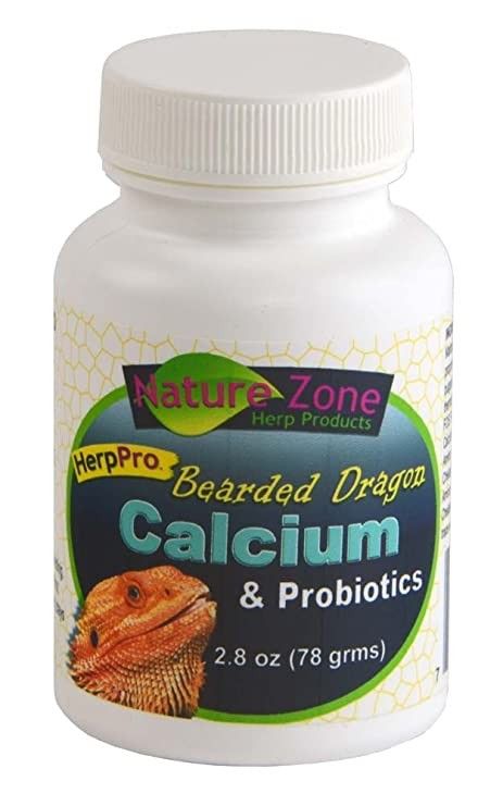 Nature Zone Herp Pro Bearded Dragon Calcium and Probiotics