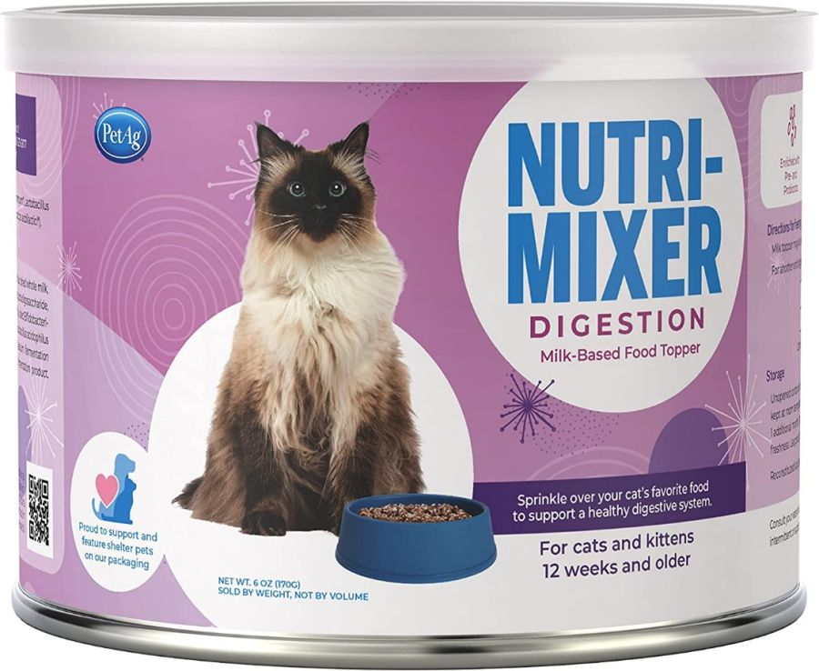 PetAg Nutri-Mixer Digestion Milk-Based Topper for Cats and Kittens
