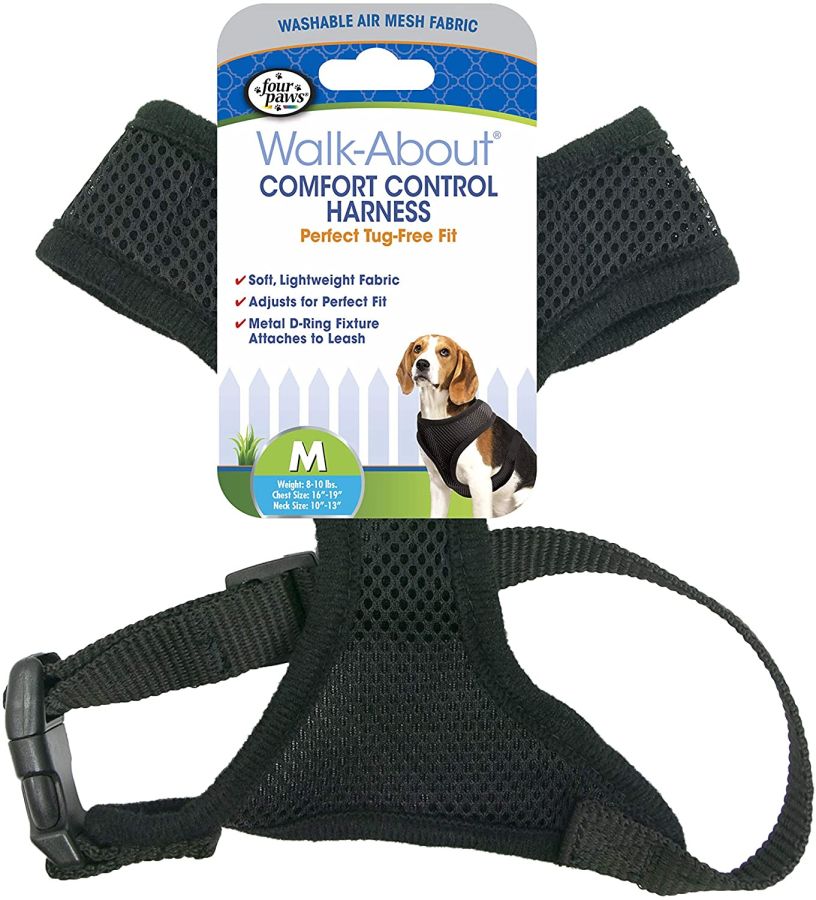 Four Paws Comfort Control Harness - Black
