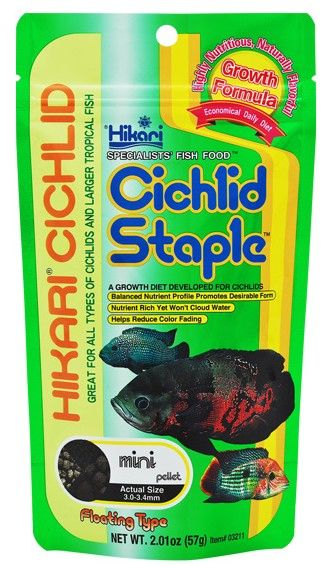 Hikari Cichlid Staple Food - Mini Pellet