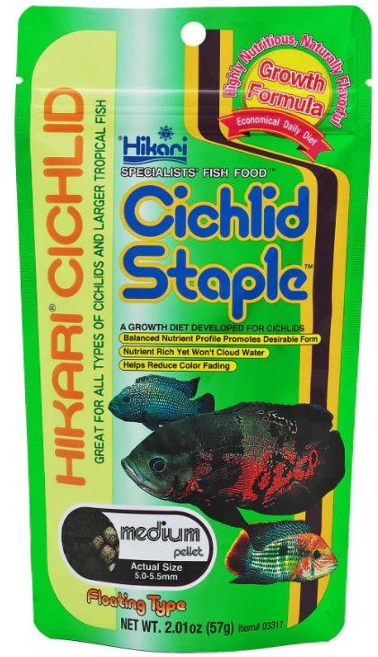 Hikari Cichlid Staple Food - Medium Pellet