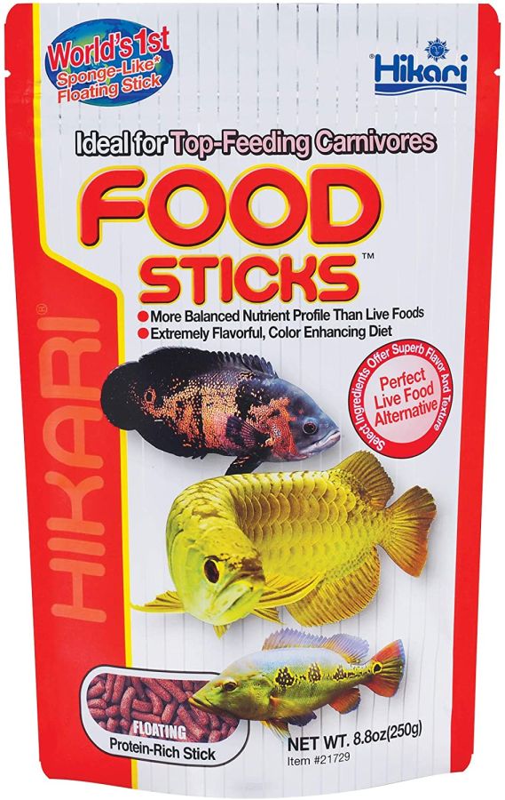 Hikari Food Sticks for Top Feeding Carnivorous Fish