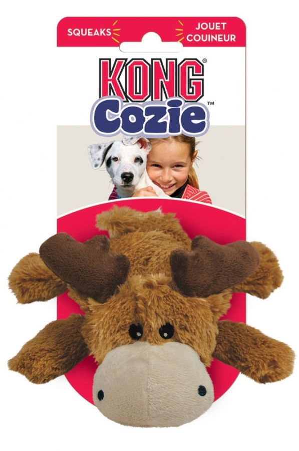 KONG Cozie Plush Toy - Marvin the Moose