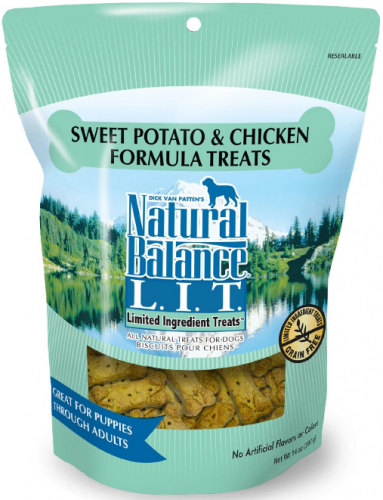 Natural Balance Rewards Crunchy Biscuits With Real Chicken Small Breed Dog Treats