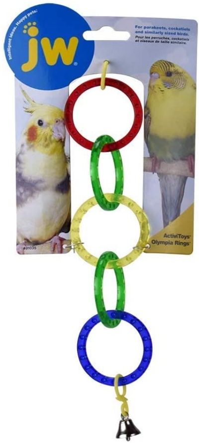 JW Insight Olympic Rings Bird Toy